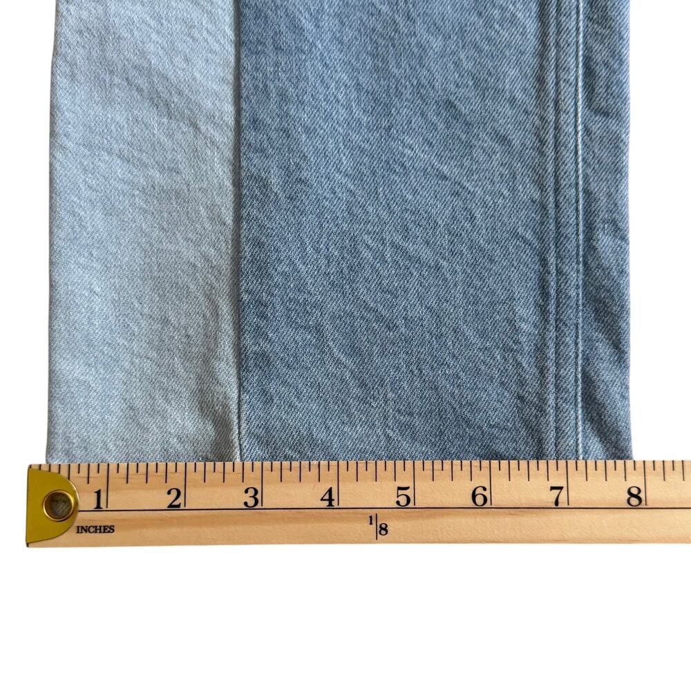 Good American Good Icon Patchwork Ankle Jeans Sty… - image 5